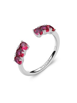 Brosway Anello aperto scintillante Fancy Passion Ruby FPR11 - Diametro: 52 mm donna