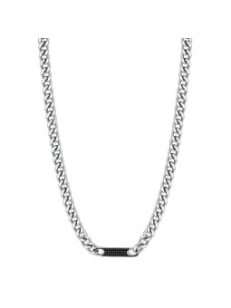 Brosway Collana da uomo in acciaio senza tempo Bullet BBC04 - Lunghezza: 46,5 cm uomo
