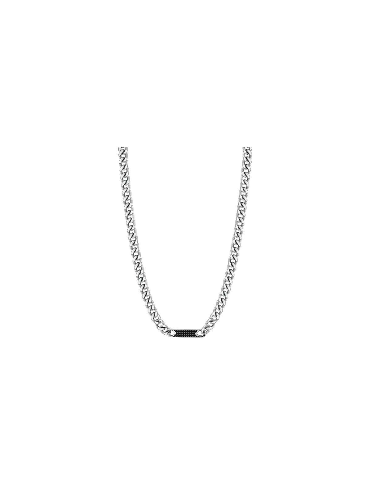 Brosway Collana da uomo in acciaio senza tempo Bullet BBC04 - Lunghezza: 46,5 cm uomo