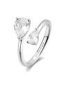 Brosway Anello aperto Infinite White Fancy Silver FIW118 - Diametro: 54 mm donna
