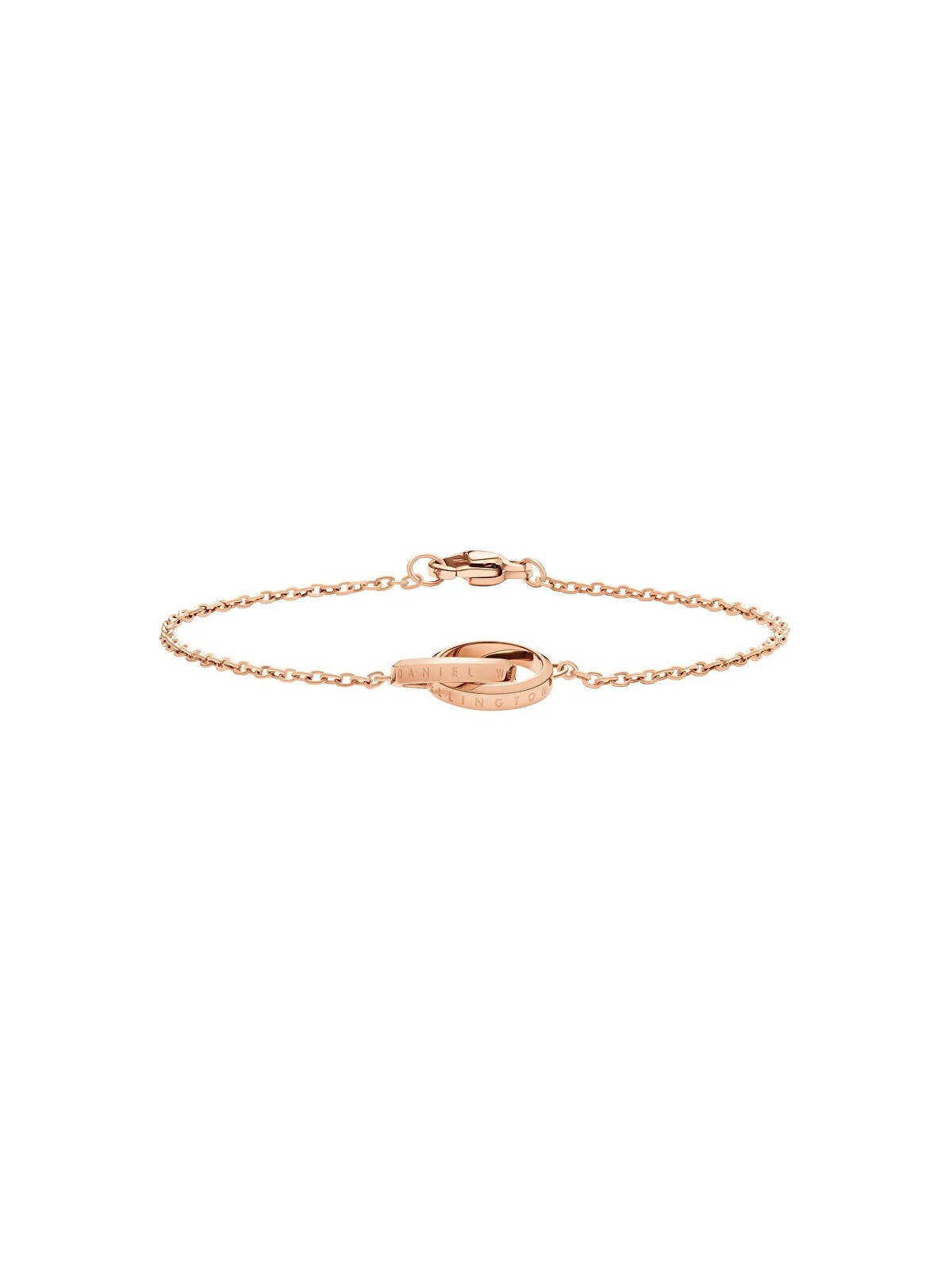 Bracciale Daniel Wellington Elan Unity DW00400168 in bronzo abbinato - Lunghezza: 15,5 cm donna