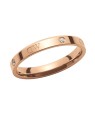Daniel Wellington Anello originale in bronzo con cristalli Classic Lumine DW004002 - Diametro: 60 mm donna
