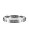 Daniel Wellington Anello originale in acciaio con cristilla Classic Lumine DW0040023 - Diametro: 54 mm donna