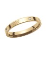 Daniel Wellington Anello originale placcato oro con cristilla Classic Lumine DW0040028 - Diametro: 52 mm donna