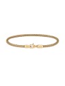 Daniel Wellington Bracciale in acciaio placcato oro con maglia Perfect Pair DW0040068 - Lunghezza: 17.5 cm uomo