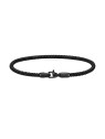 Daniel Wellington Bracciale in acciaio nero moda maglia Perfect Pair DW0040069 - Lunghezza: 17.5 cm uomo