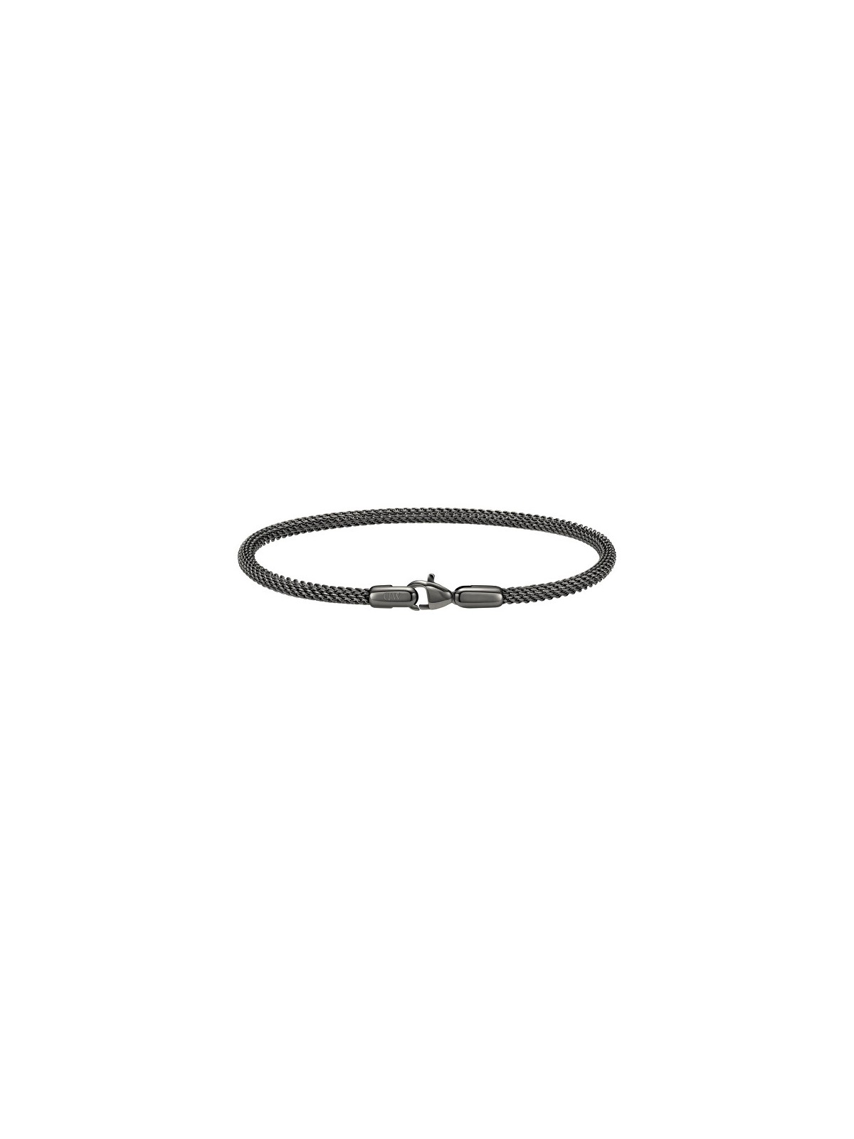 Daniel Wellington Bracciale in acciaio grafite Fashion Mesh Perfect Pair DW0040070 - Lunghezza: 20.5 cm uomo