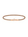 Daniel Wellington Bracciale in maglia d'acciaio color bronzo con finitura perfetta DW0040068 - Lunghezza: 19.5 cm uomo