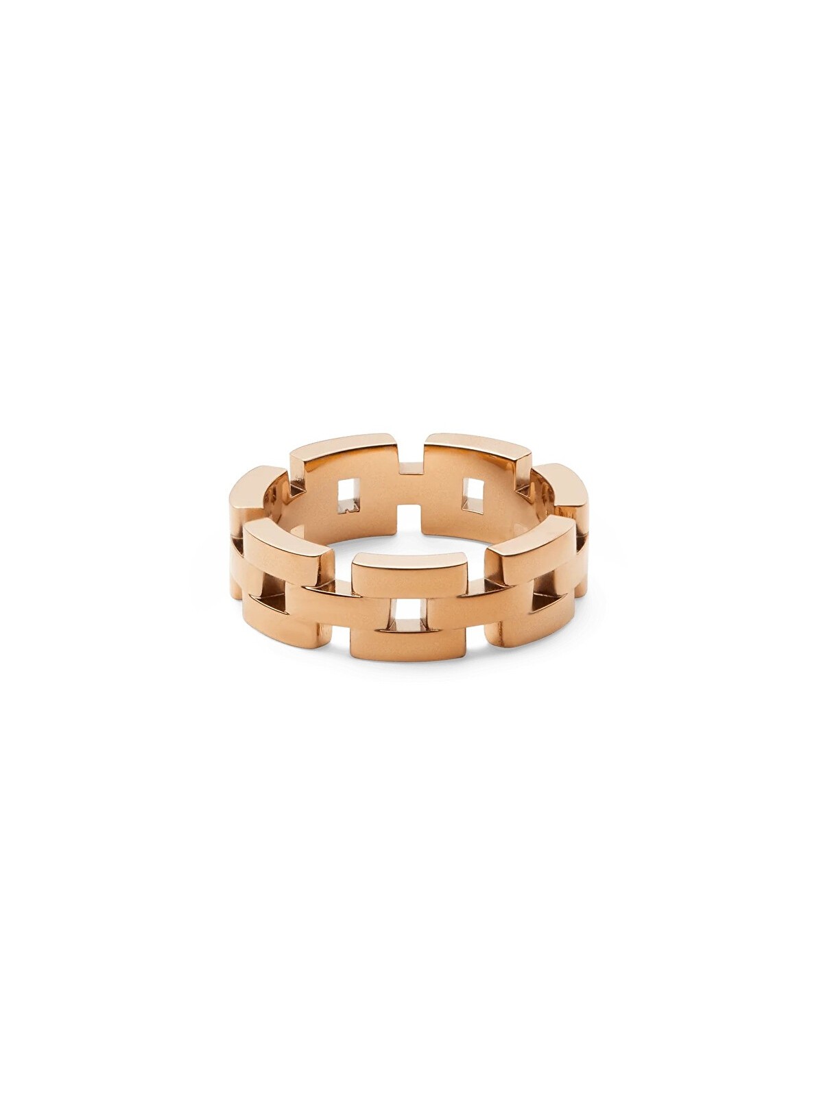 Daniel Wellington Anello placcato oro moda 3-Link DW0040096 - Diametro: 62 mm unisex