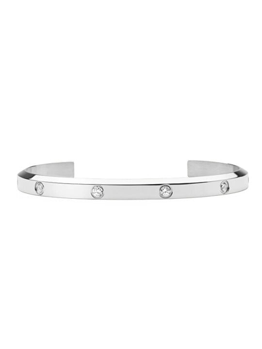 Daniel Wellington Bracciale classico Lumine DW004017 aperto, solido - Lunghezza: 18,5 cm donna