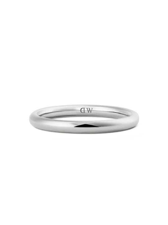 Daniel Wellington Anello minimalista unisex in acciaio Arch DW0040189 - Circonferenza: 58 mm unisex