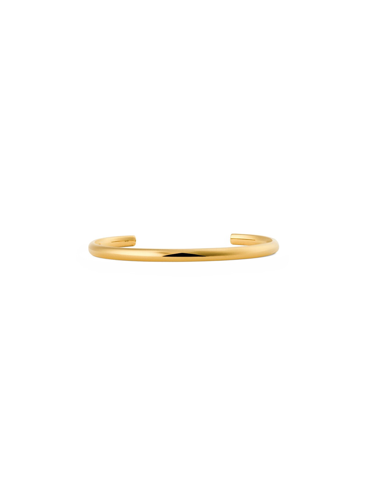 Daniel Wellington Elegante bracciale aperto in acciaio placcato oro Arch DW0040198 - Lunghezza: 18,5 cm donna