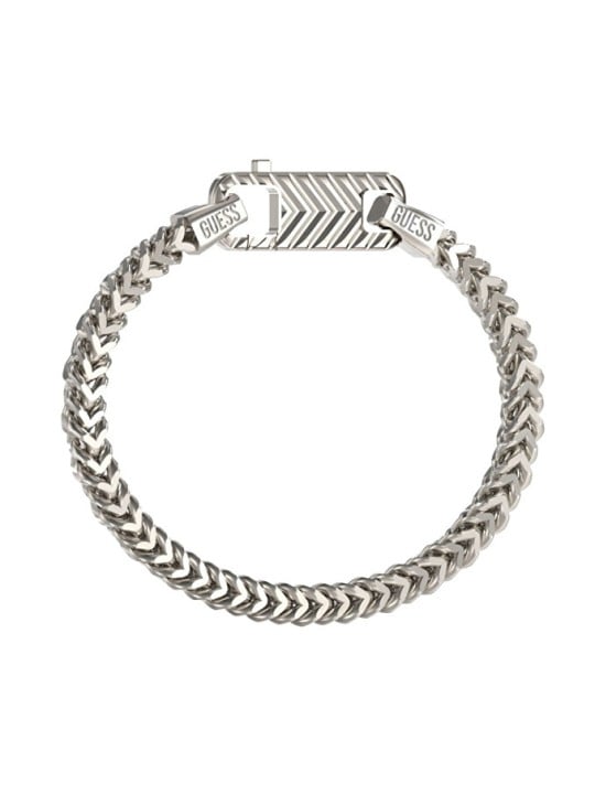 Guess Bracciale uomo Pit Stop in acciaio JUMB04438JWST - Lunghezza: 21 cm uomo