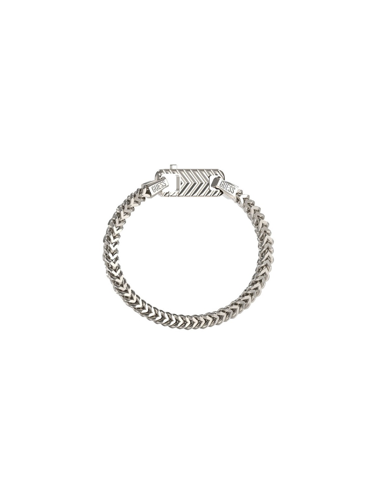 Guess Bracciale uomo Pit Stop in acciaio JUMB04438JWST - Lunghezza: 21 cm uomo