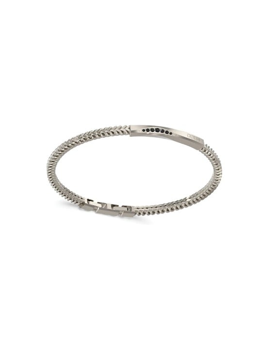 Guess Elegante bracciale in acciaio da donna JUMB05102JWST - Lunghezza: 19 cm donna
