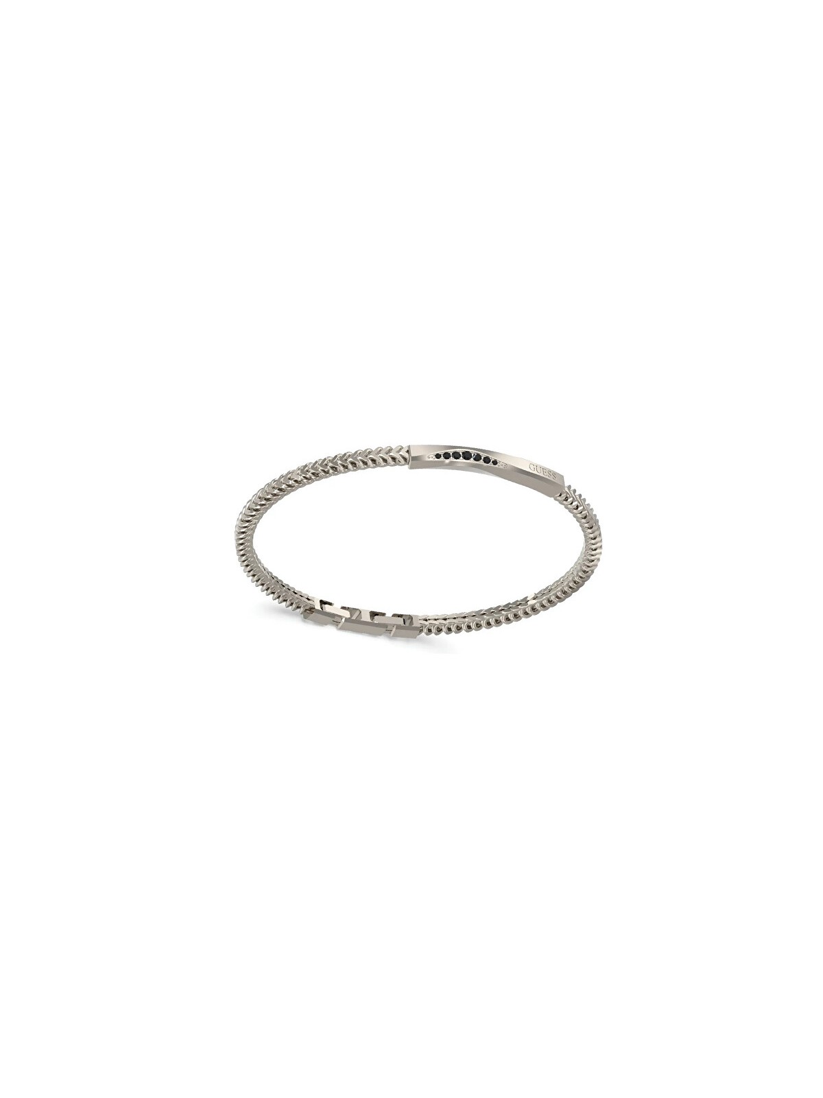 Guess Elegante bracciale in acciaio da donna JUMB05102JWST - Lunghezza: 19 cm donna