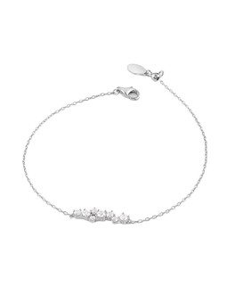 Guess Elegante bracciale in argento Jardin JSBB04461JWYG - Lunghezza: 18,5 cm donna