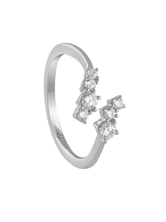 Guess Anello aperto con zirconi Jardin JSBR04477JWRH - Circuito: 54 mm donna