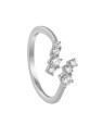 Guess Anello aperto con zirconi Jardin JSBR04477JWRH - Circuito: 54 mm donna