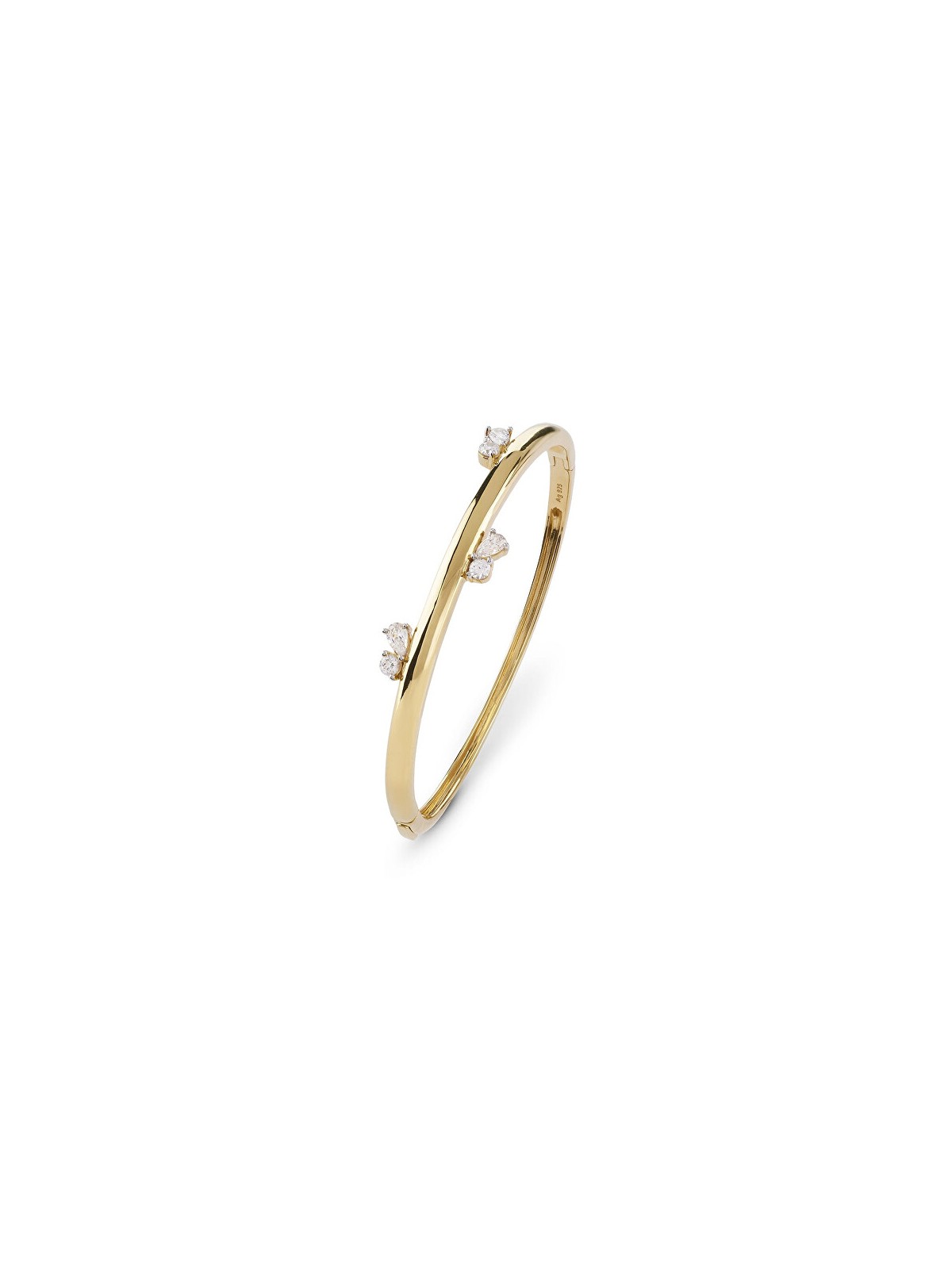 Guess Bracciale Nuances in argento placcato oro JSBB04512JWYG - Diametro: 5,5 cm donna