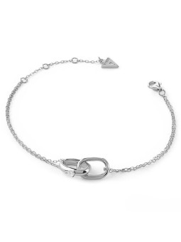 Guess Bracciale da donna in argento Nuances JSBB04559JWRH - Lunghezza: 18,4 cm donna