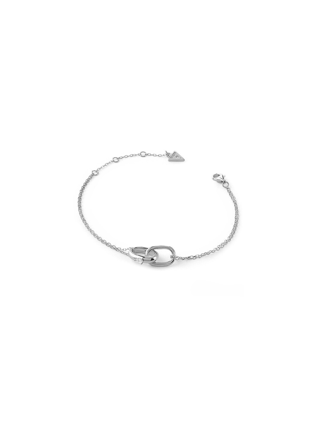Guess Bracciale da donna in argento Nuances JSBB04559JWRH - Lunghezza: 18,4 cm donna