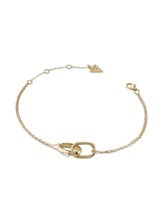 Guess Bracciale da donna placcato oro Nuances JSBB04555JWYG - Lunghezza: 18,4 cm donna