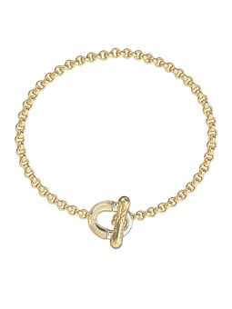Guess Bracciale bicolore Majorelle JUBB05372JWYGRH - Lunghezza: 21 cm donna