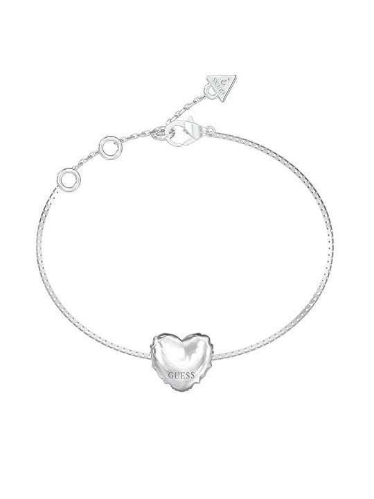 Guess Bracciale da donna Heart Iconique JUBB05542JWRH - Lunghezza: 18,4 cm donna
