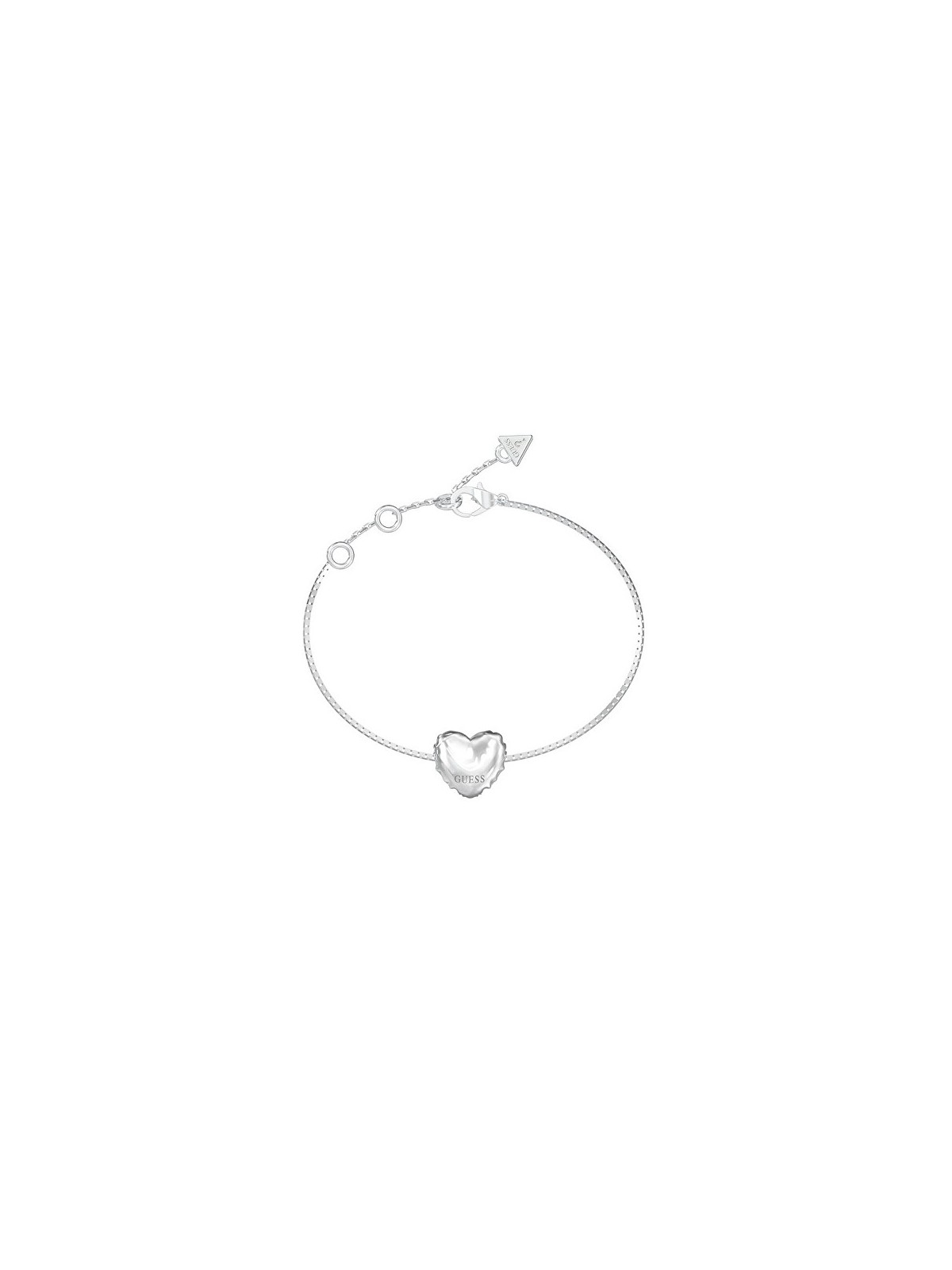 Guess Bracciale da donna Heart Iconique JUBB05542JWRH - Lunghezza: 21 cm donna