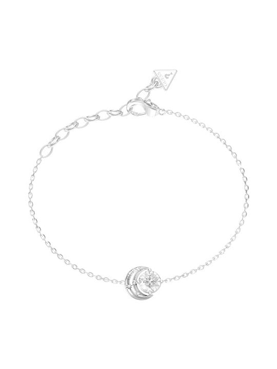 Guess Elegante bracciale in acciaio Aurora JUBB06234JWRH - Lunghezza: 18,4 cm donna