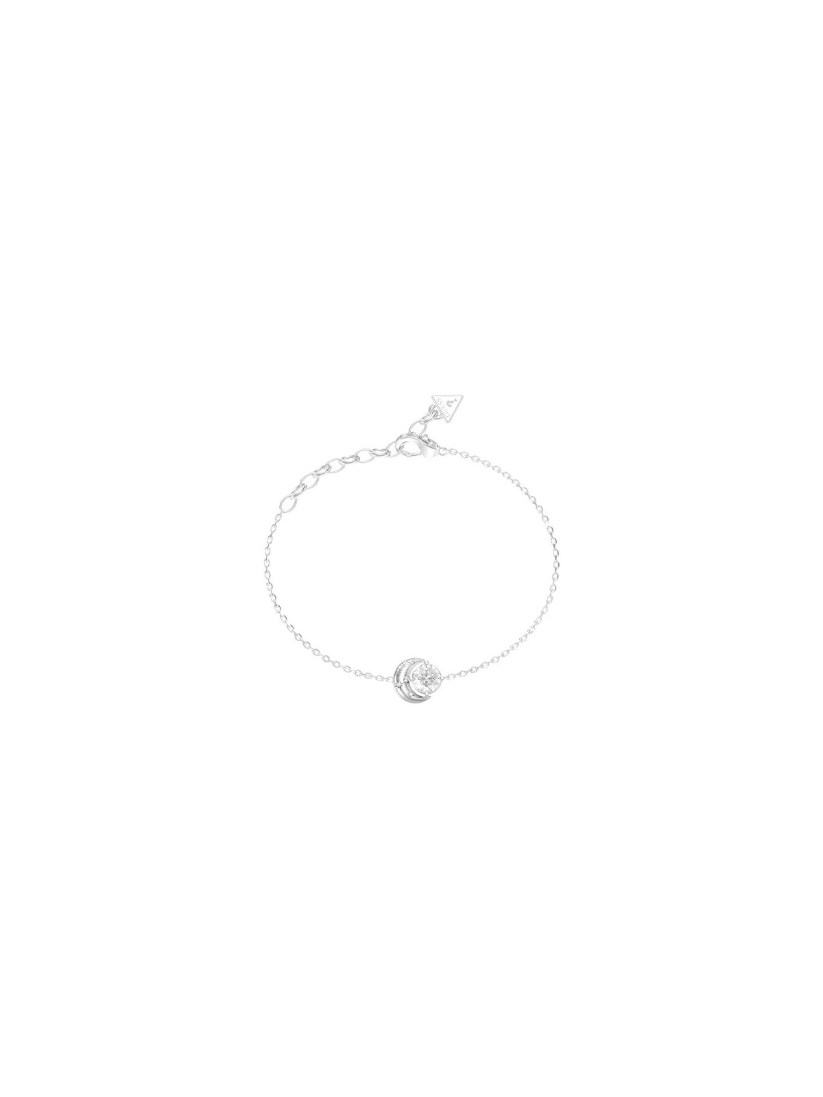 Guess Elegante bracciale in acciaio Aurora JUBB06234JWRH - Lunghezza: 18,4 cm donna