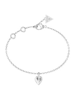 Guess Splendido bracciale in acciaio Heart By Your Side JUBB06082JWRH - Lunghezza: 18,4 cm donna