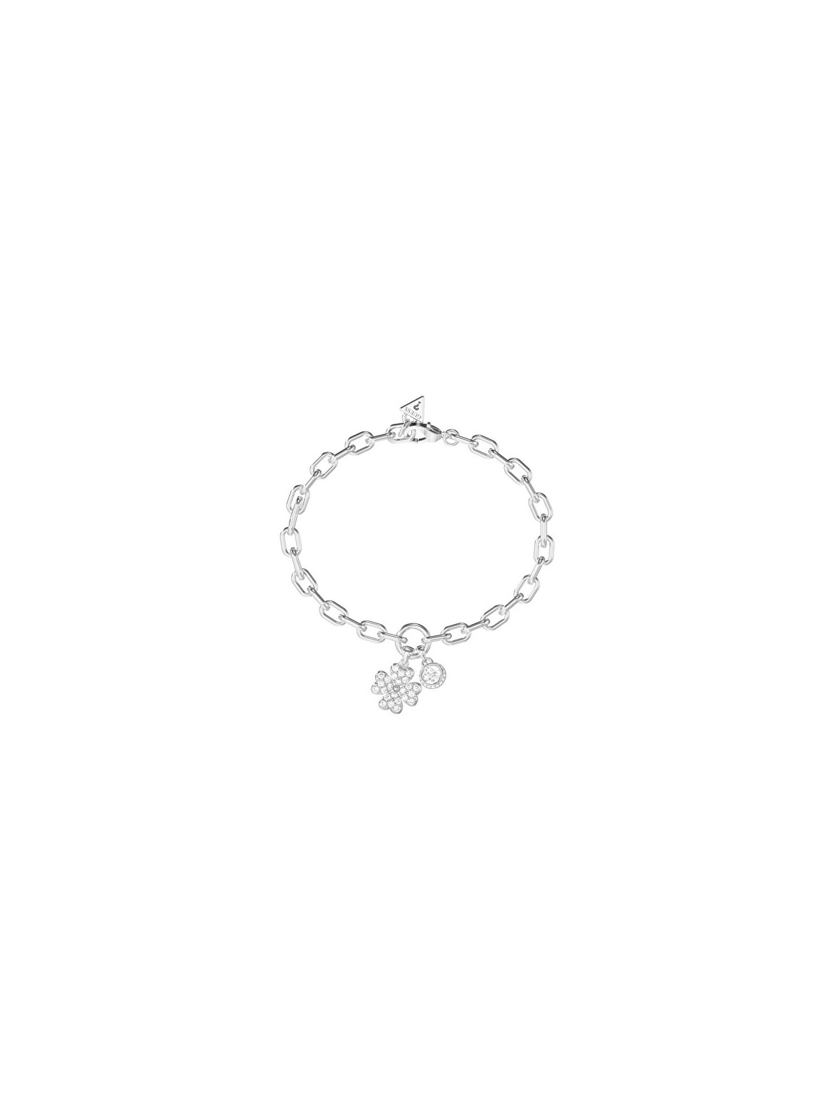 Guess Braccialetto in acciaio giocoso Love Bites JUBB06044JWRH - Lunghezza: 18,4 cm donna