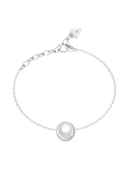 Guess Bellissimo bracciale in acciaio Moon Drops JUBB06246JWRH - Lunghezza: 18,4 cm donna