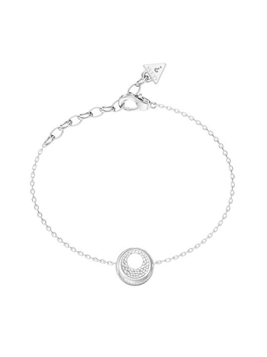Guess Bellissimo bracciale in acciaio Moon Drops JUBB06246JWRH - Lunghezza: 18,4 cm donna