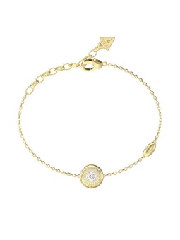 Guess Affascinante bracciale placcato oro Sparks JUBB06288JWYG - Lunghezza: 18,4 cm donna