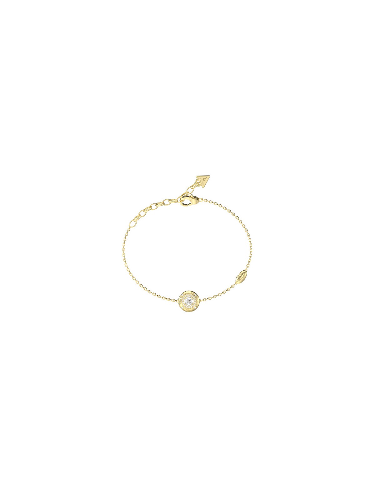 Guess Affascinante bracciale placcato oro Sparks JUBB06288JWYG - Lunghezza: 18,4 cm donna