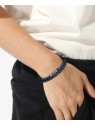 Hugo Boss Elegante bracciale doppio in pelle 1580494 - Lunghezza: 19 cm unisex