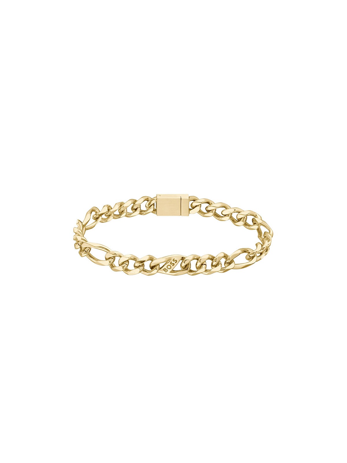 Hugo Boss Bracciale da uomo in acciaio placcato oro Rian 1580614 - Lunghezza: 19 cm uomo