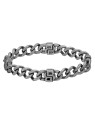Hugo Boss Bracciale da uomo in acciaio Double B 1580742 - Lunghezza: 19 cm uomo