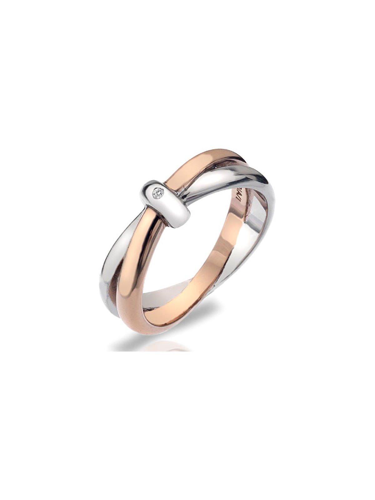 Hot Diamonds Anello Eternity ad incastro DR112 - Circuito: 54 mm donna