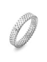 Hot Diamonds Anello di lusso in argento con diamante Quest Filigree DR222 - Circonferenza: 60 mm donna