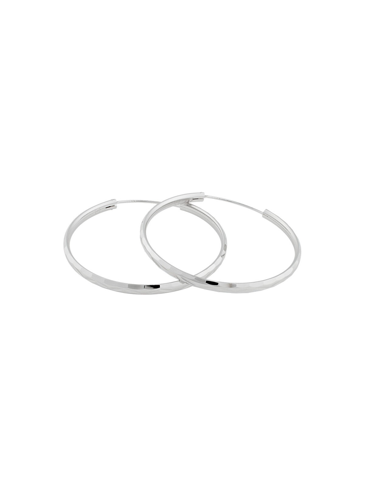 JVD Orecchini in argento ad anello SVLE0209XD500 - Diametro: 3 cm donna