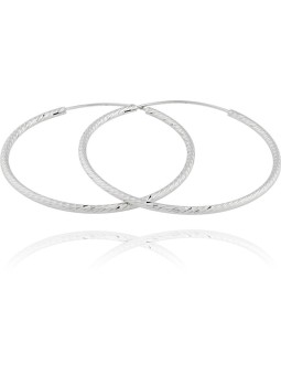 JVD Orecchini in argento ad anello SVLE0215XD500 - Diametro: 3 cm donna