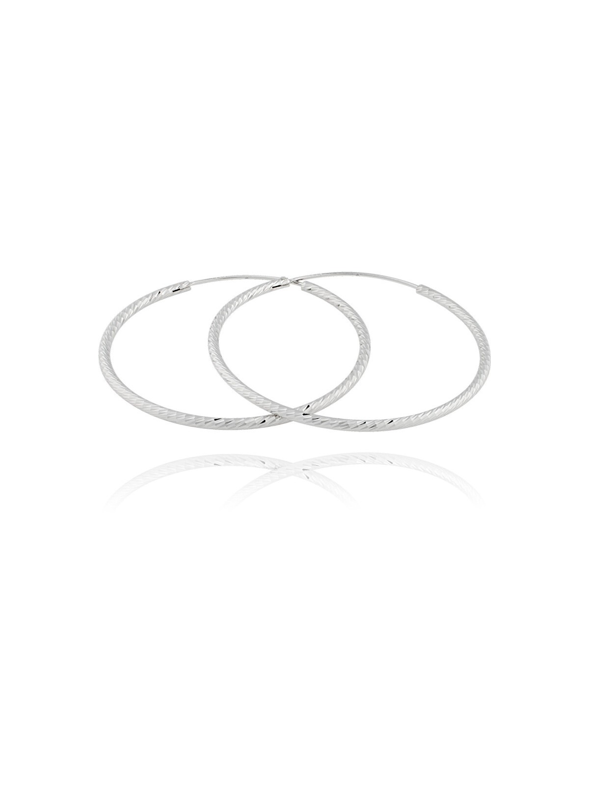 JVD Orecchini in argento ad anello SVLE0215XD500 - Diametro: 3 cm donna