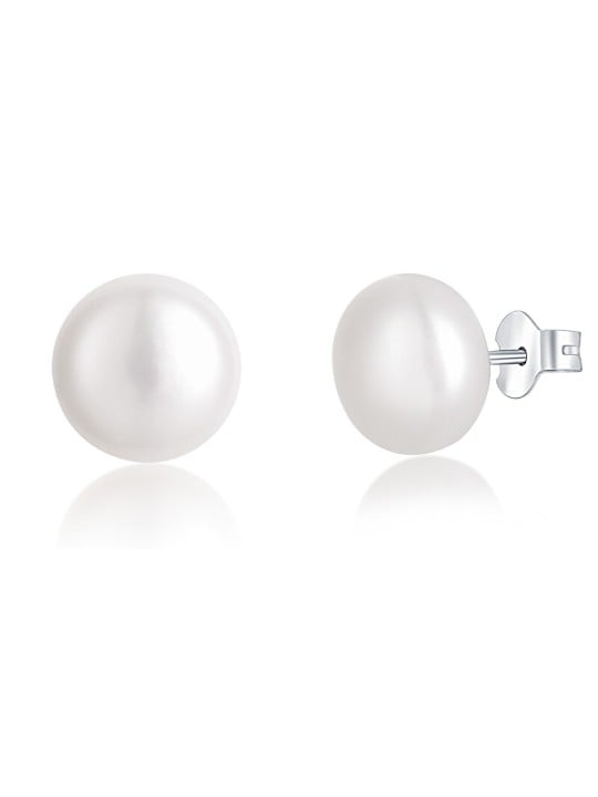 JVD Orecchini in argento con perle SVLE0545XD2P1 - Diametro: 0.8 cm donna
