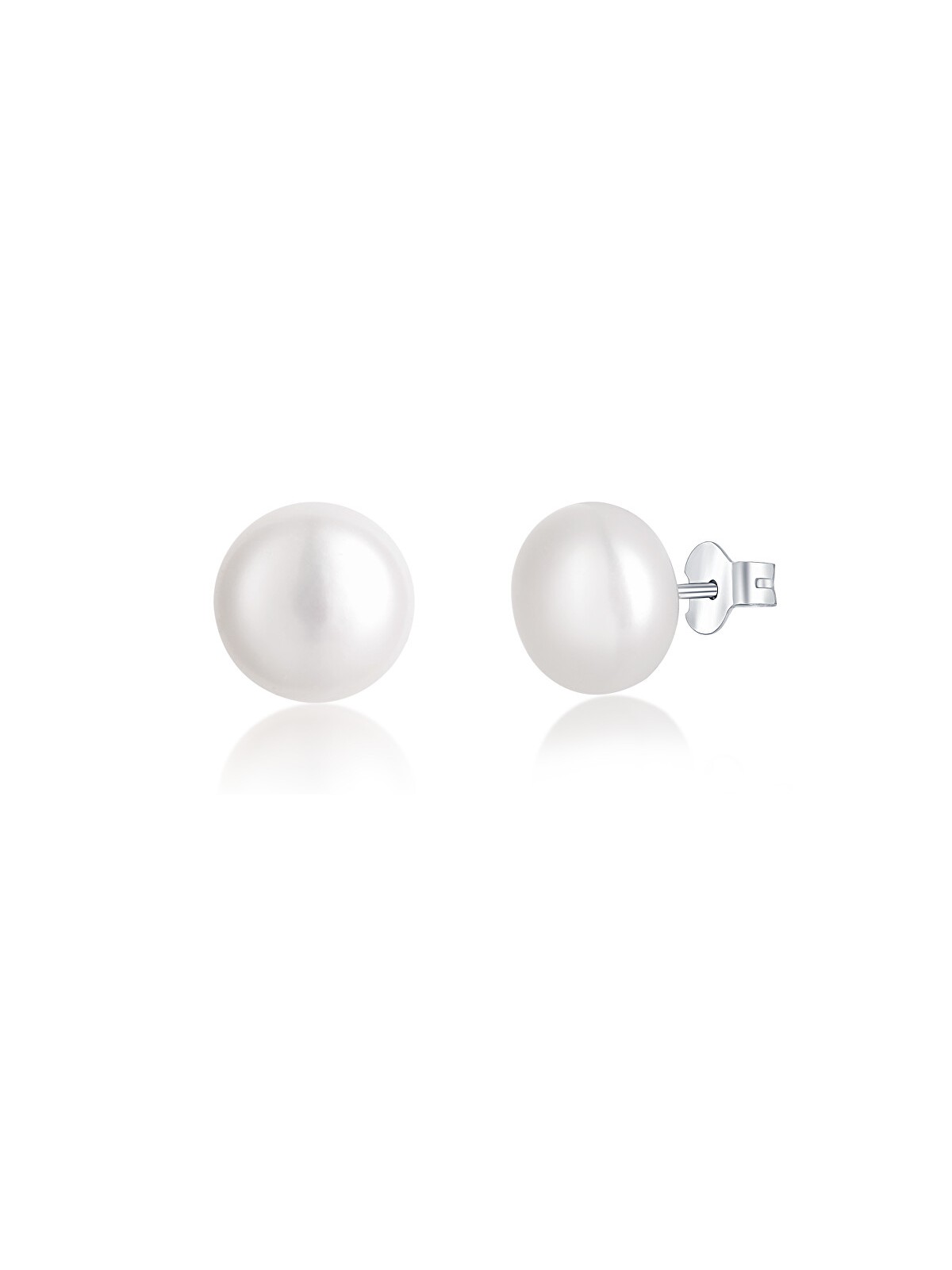 JVD Orecchini in argento con perle SVLE0545XD2P1 - Diametro: 0.9 cm donna
