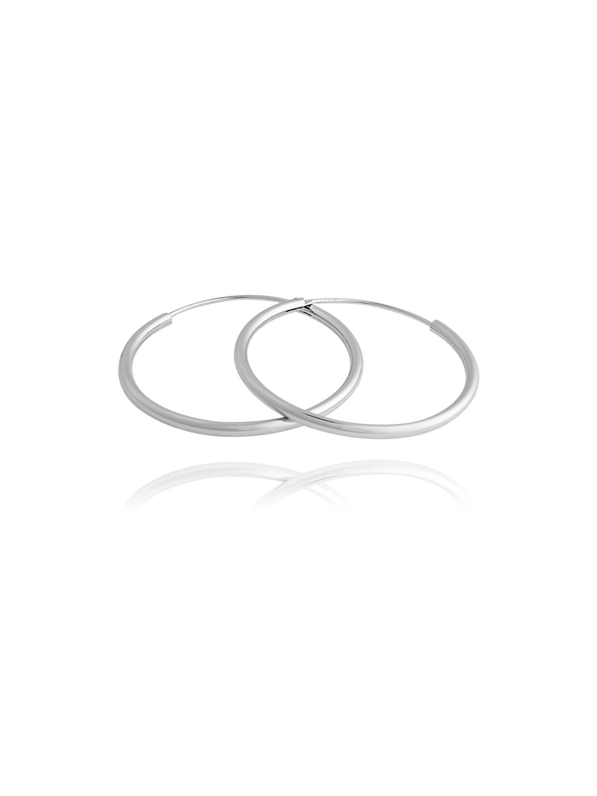 JVD Orecchini rotondi in argento senza tempo SVLE0208XD500 - Diametro: 2.5 cm donna