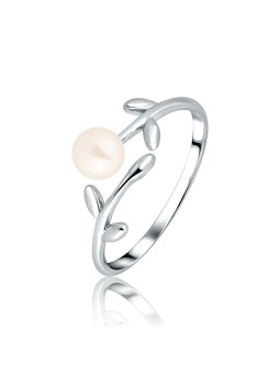 JVD Anello aperto in argento con perla SVLR1268XD5P1 - Circonferenza: 54 mm donna